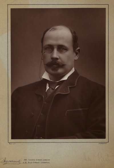 Portrait de George Augustus Henry Sala - Herbert Rose Barraud