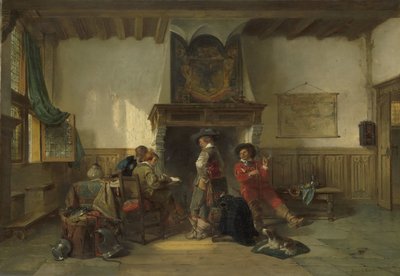 Soldats dans une salle de garde - Herman Frederik Carel ten Kate