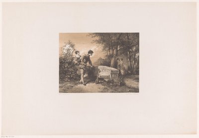 Deux couples dans un parc - Herman Frederik Carel ten Kate