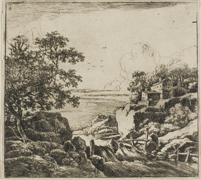 La Cascade, de la série Paysages - Herman Naijwincx