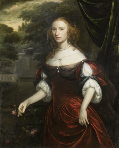 Portrait de femme - Herman Verelst