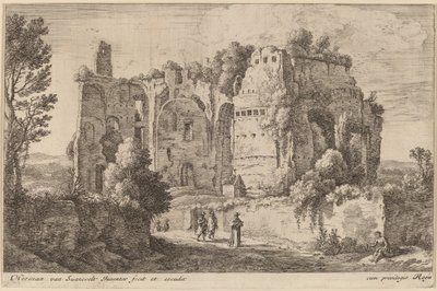Paysage avec le cardinal - Herman van Swanevelt