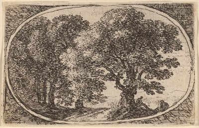 Chemin entre les arbres - Herman van Swanevelt