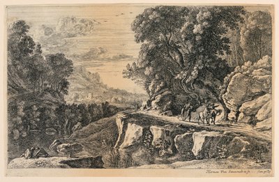 Les Deux Cavaliers - Herman van Swanevelt