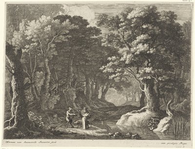 Tentations de Saint Antoine le Grand - Herman van Swanevelt