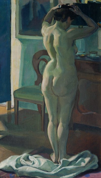 Nu féminin - Hermann Grom Rottmayer