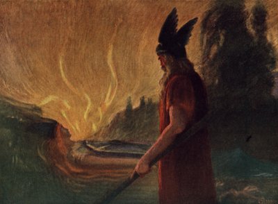 Instantanément, un flot de feu jaillit - Hermann Hendrich