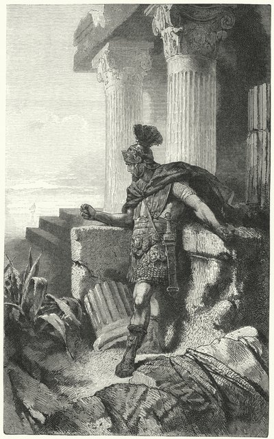 Gaius Marius en exil parmi les ruines de Carthage - Hermann Vogel