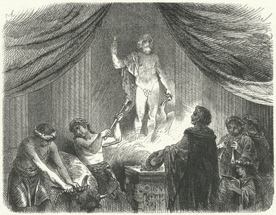 Romains sacrifiant au dieu Jupiter - Hermann Vogel