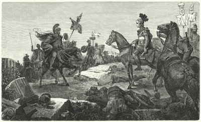 La rencontre entre Scipion l