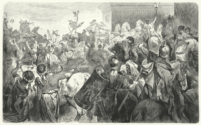 Triomphe de Scipion Émilien après la destruction de Carthage lors de la troisième guerre punique, 146 av. J.-C. - Hermann Vogel