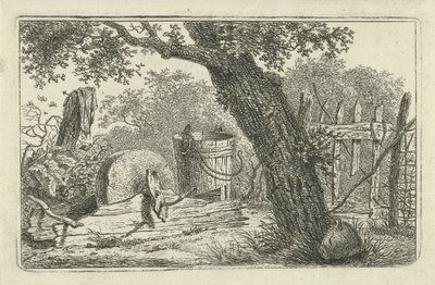 Paysage avec meule - Hermanus Fock