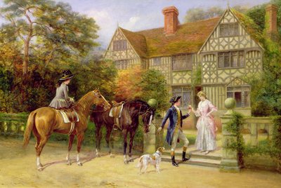 Les Deux Roses - Heywood Hardy