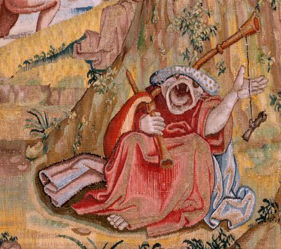 Tapisserie Flamande. Série Quatre tapisseries d