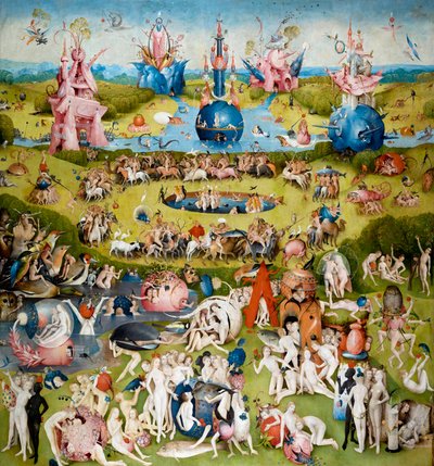 Le Jardin des délices (panneau central) - Hieronymus Bosch