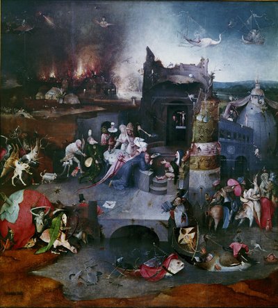 La Tentation de Saint Antoine (panneau central d
