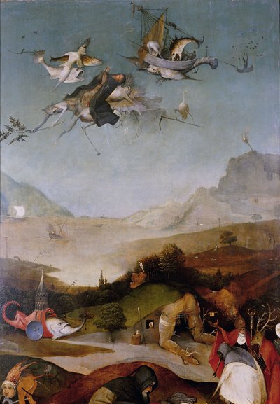 La Tentation de Saint Antoine (détail) - Hieronymus Bosch