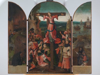 Triptyque du martyr crucifié (Triptyque de Sainte Julie), par Joren Anthoniszoon Van Aeken dit Bosch Hieronymus - Hieronymus Bosch