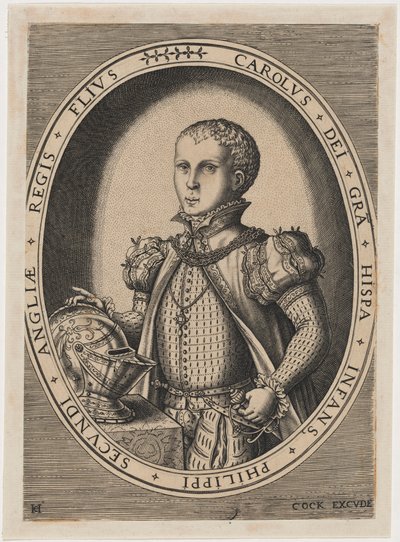 Don Carlos, prince des Asturies - Hieronymus Cock