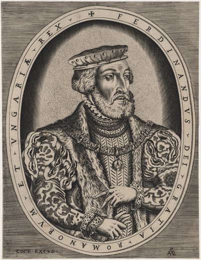 Ferdinand Ier, empereur romain - Hieronymus Cock