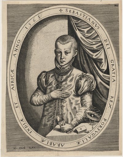 Sébastien, roi du Portugal - Hieronymus Cock