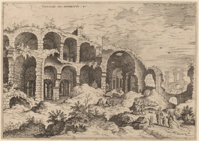 Troisième vue du Colisée - Hieronymus Cock