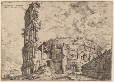 Vue du Colisée - Hieronymus Cock