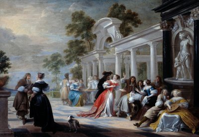 Le jeu de la main chaude - Hieronymus Janssens