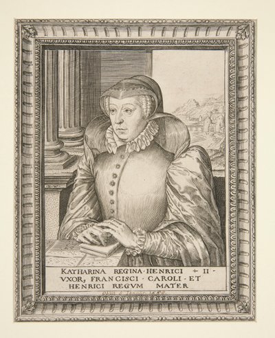 Catherine de Médicis - Hieronymus Wierix