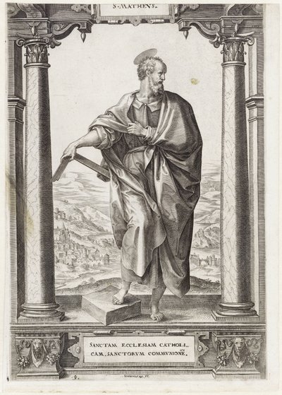Saint Matthieu - Hieronymus Wierix