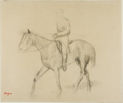 Cheval et cavalier - Hilaire Germain Edgar Degas