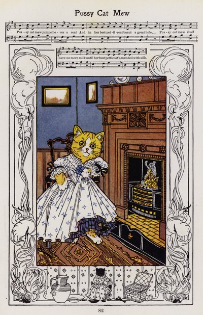 Pussy Cat Mew - Hilda Broughton