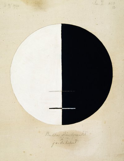 Le point de vue de Bouddha dans la vie terrestre, n° 3a - Hilma af Klint