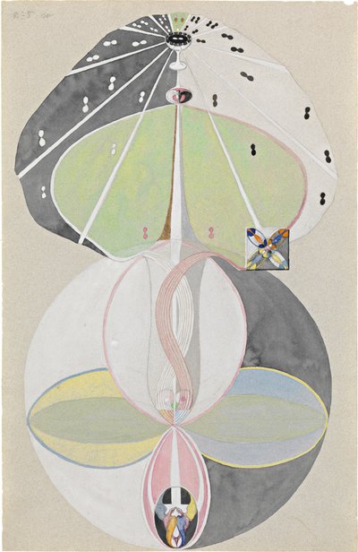 Arbre de la connaissance, n° 5, 1915 - Hilma af Klint
