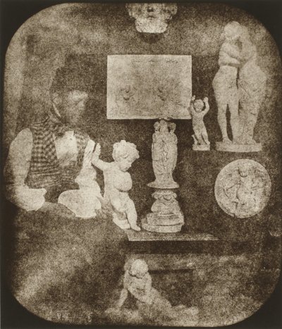 Bayard et les Statuettes - Hippolyte Bayard