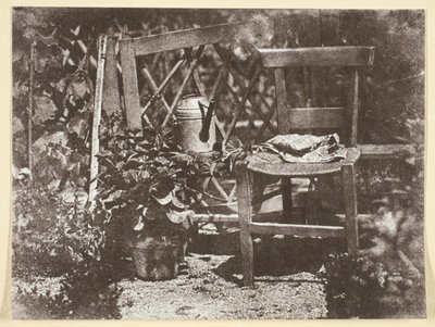 Chaise dans un Jardin - Hippolyte Bayard