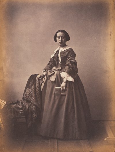 Georgina, morte à 20 ans,c. 1852 (photo) - Hippolyte Bayard