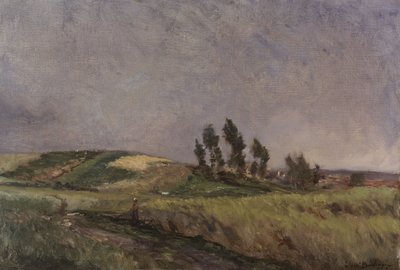Hameau dans les dunes - Hippolyte Boulenger