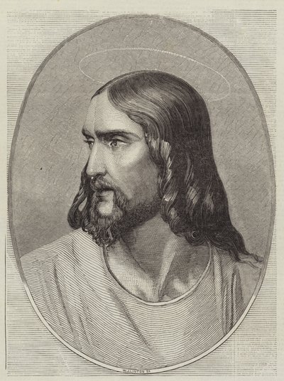 Tête du Sauveur - Hippolyte Delaroche