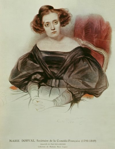 Marie Dorval (1798-1849) en costume, 1831 - Hippolyte Delaroche