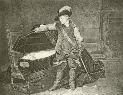 Oliver Cromwell regardant le cadavre du roi Charles I - Hippolyte Delaroche