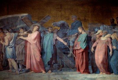 Christ portant sa croix (détail d