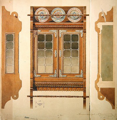 Conception pour un buffet - Hippolyte Monighetti