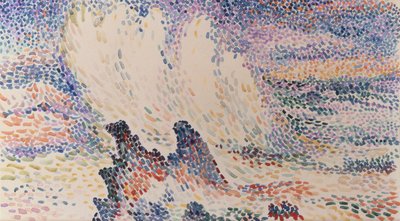 Étude de vagues - Hippolyte Petitjean