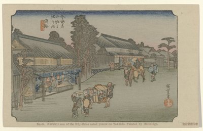 Narumi, De Tôkaidô de Hiroshige - Hiroshige (I) , Utagawa