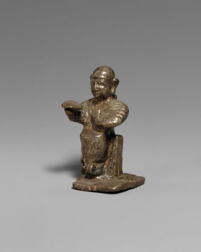 Femme assise, c.14e-13e siècle av. J.-C. (argent) - Hittite