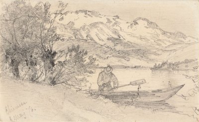 Paysage alpin du Chiemsee - Hjalmar Munsterhjelm
