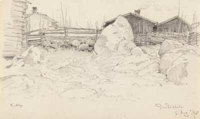 Chaumières à Puutikkala - Hjalmar Munsterhjelm