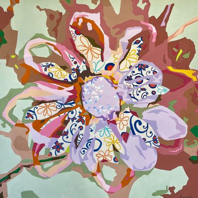 Abstrait Floral #3, 2023 - Holly Boruck