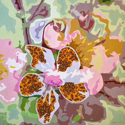 Abstrait floral #9, 2023 - Holly Boruck